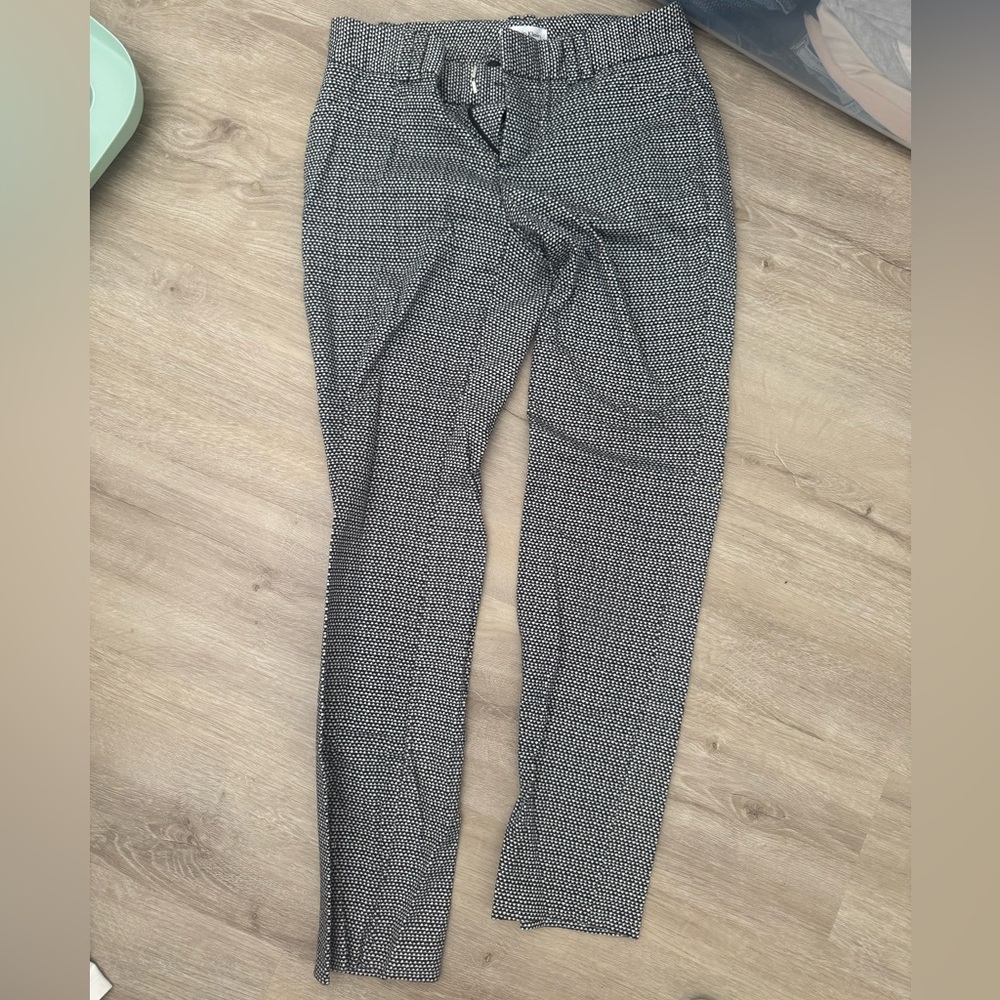 Calvin Klein Monochrome Houndstooth Pants